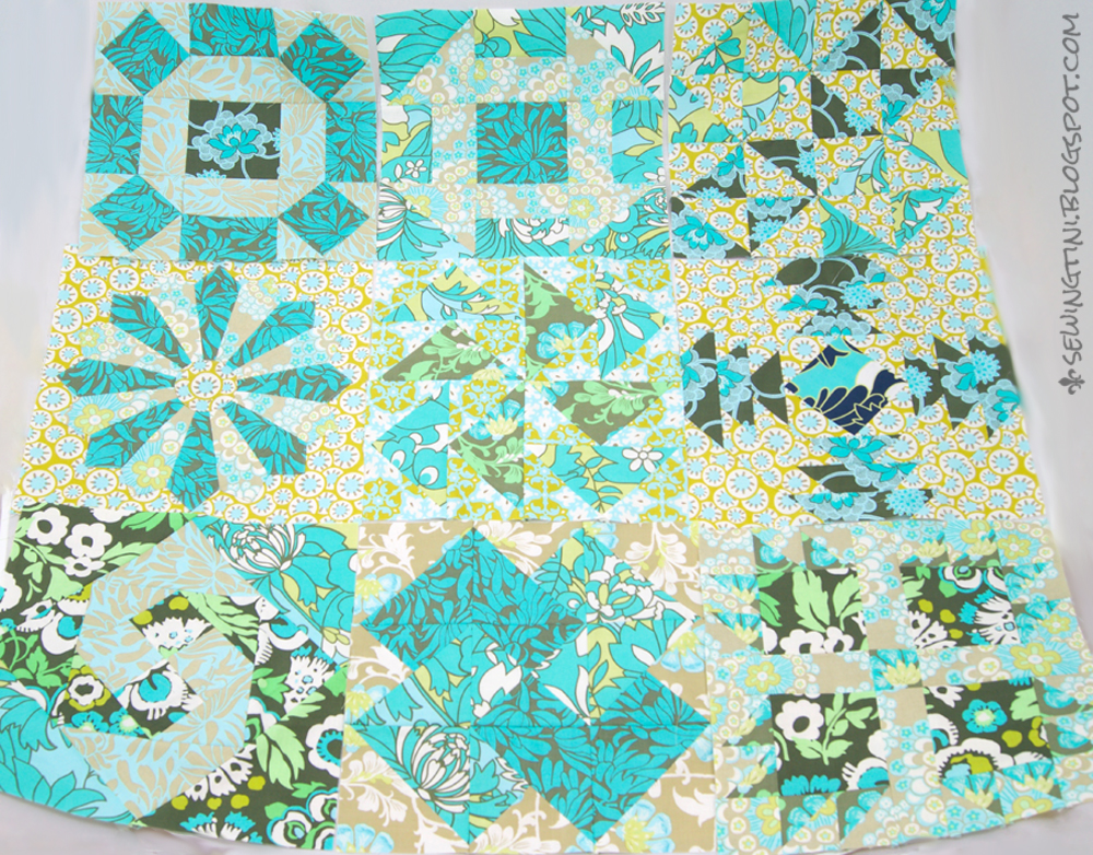 6 köpfe - 12 blocke quilt